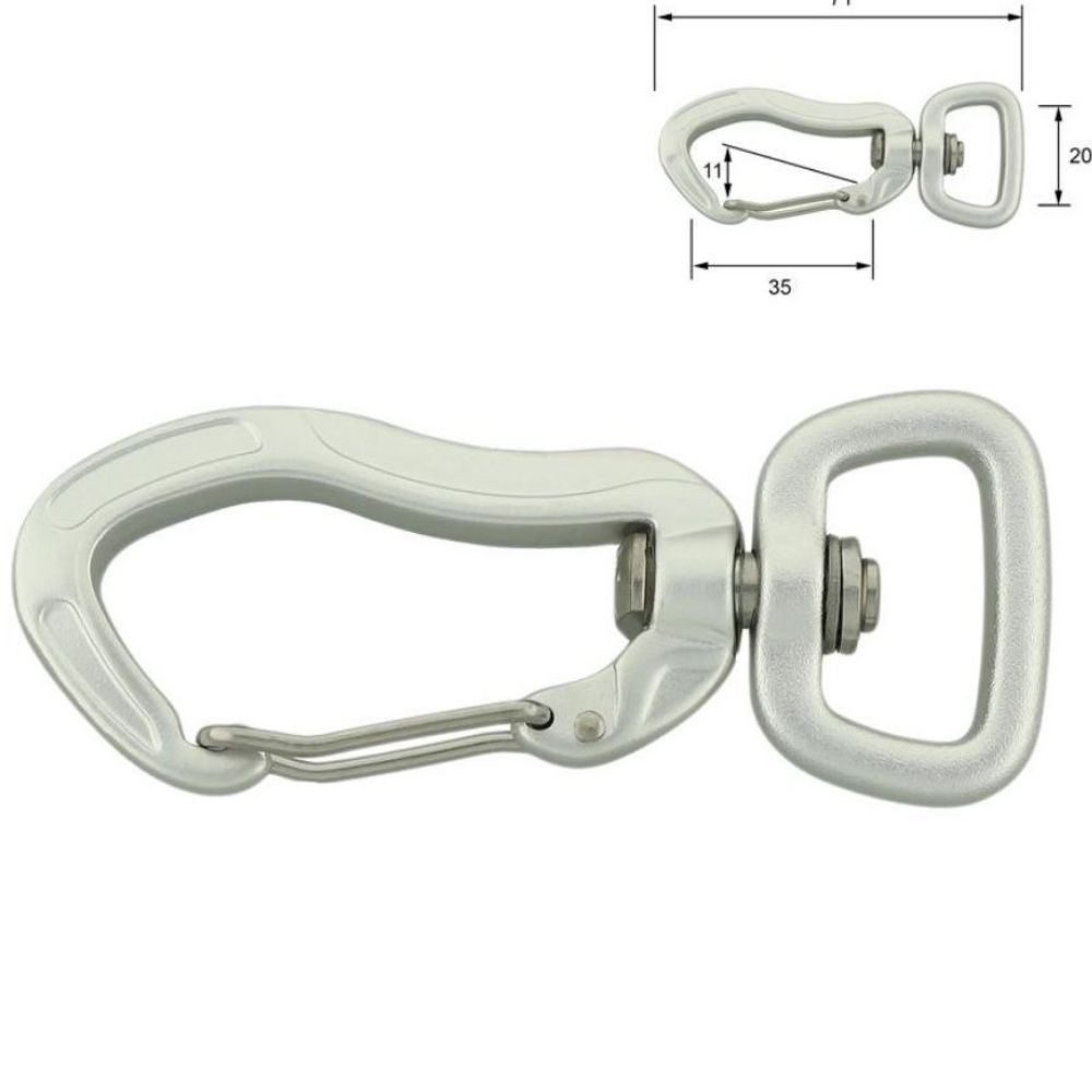 71mm hlinikova stribrna